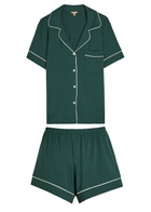 Eberjey Gisele Jersey Pyjama set Green