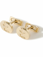 FERRAGAMO - Gemelli Gold-Tone Cufflinks