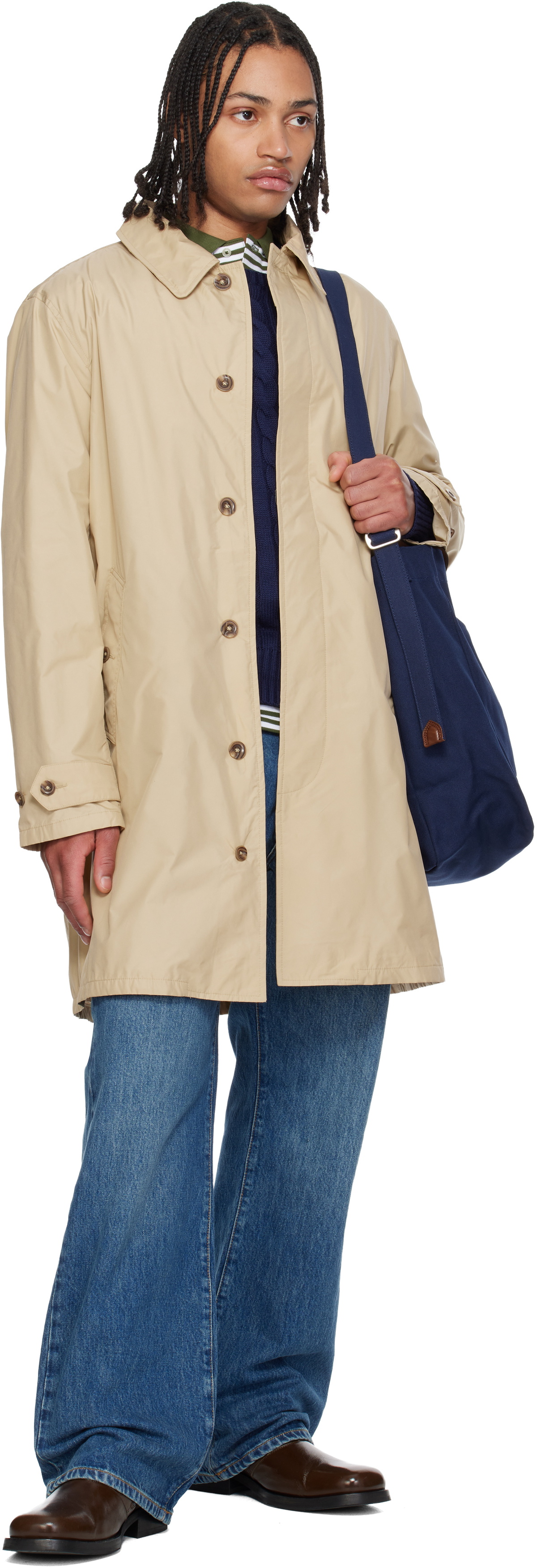 Polo Ralph Lauren Beige Windbreaker Coat