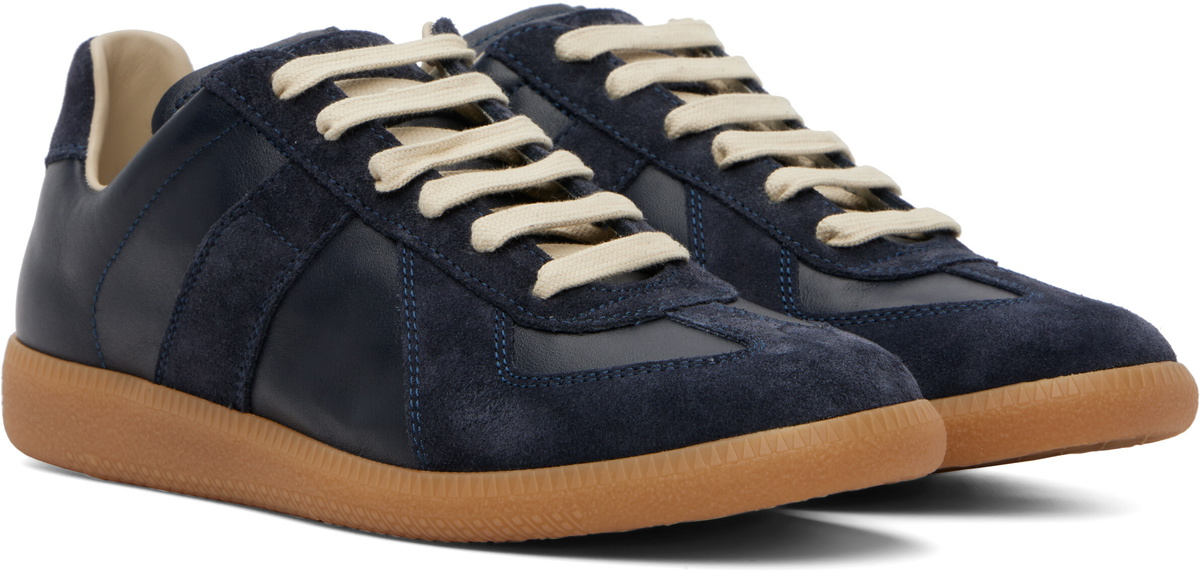 Maison Margiela Navy Replica Sneakers