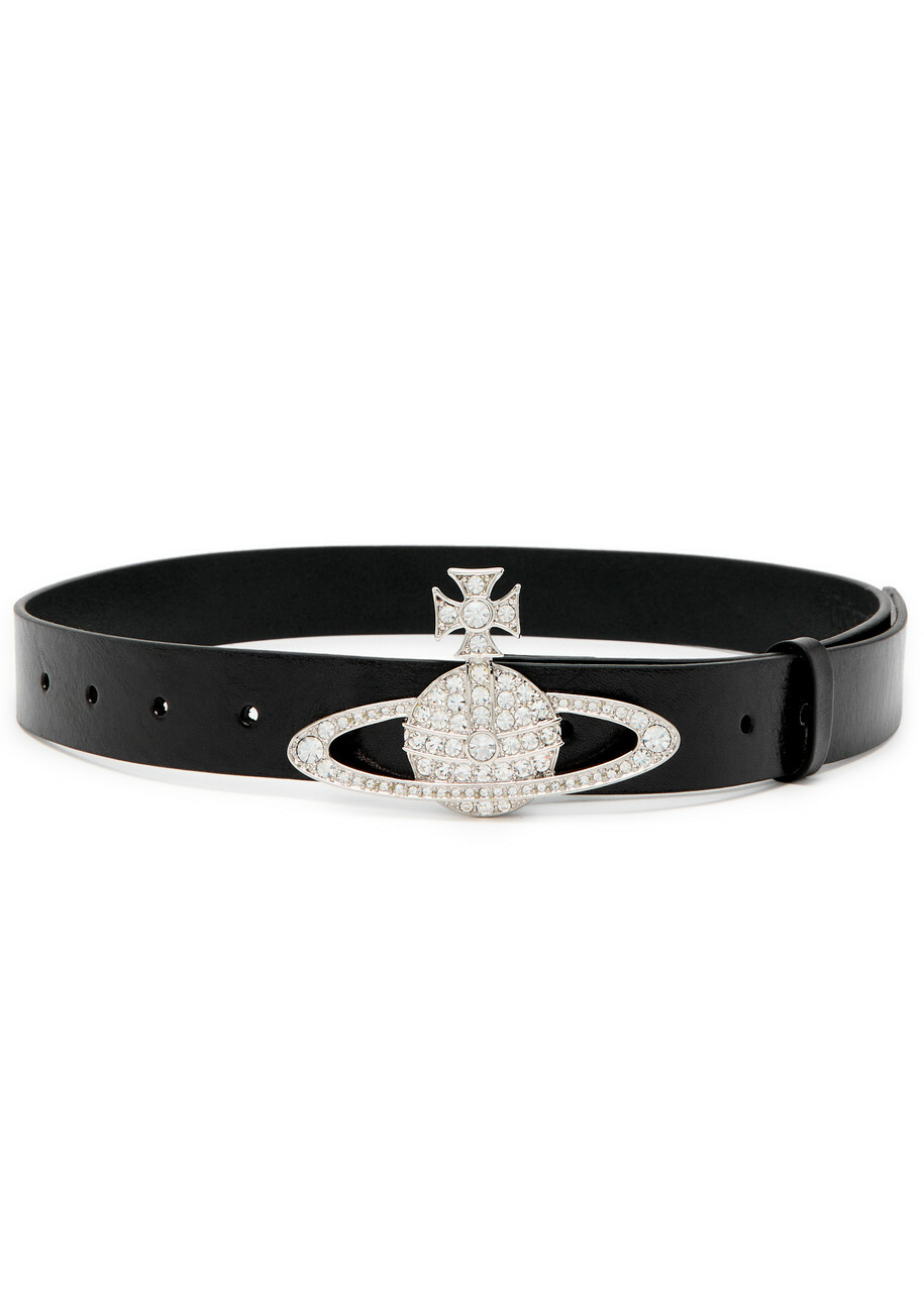 Vivienne Westwood Tan Wide Alex Charm Belt Vivienne Westwood
