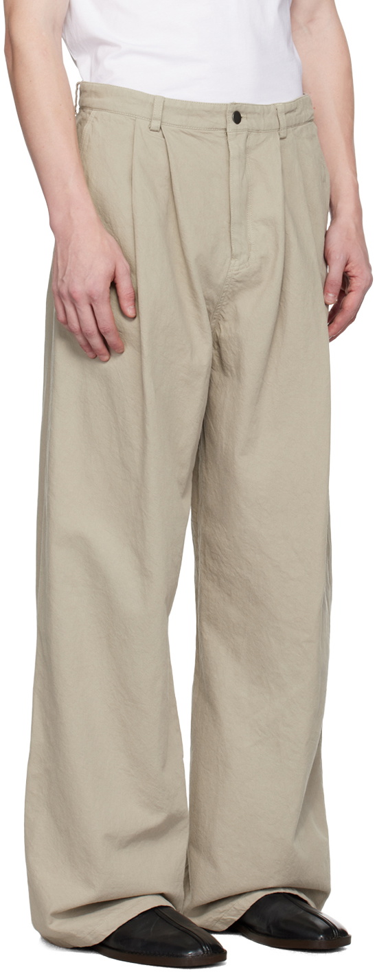 Mark Kenly Domino Tan Studio Taupe Per Trousers