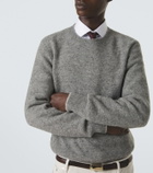 Brunello Cucinelli Alpaca, cashmere, and wool-blend sweater