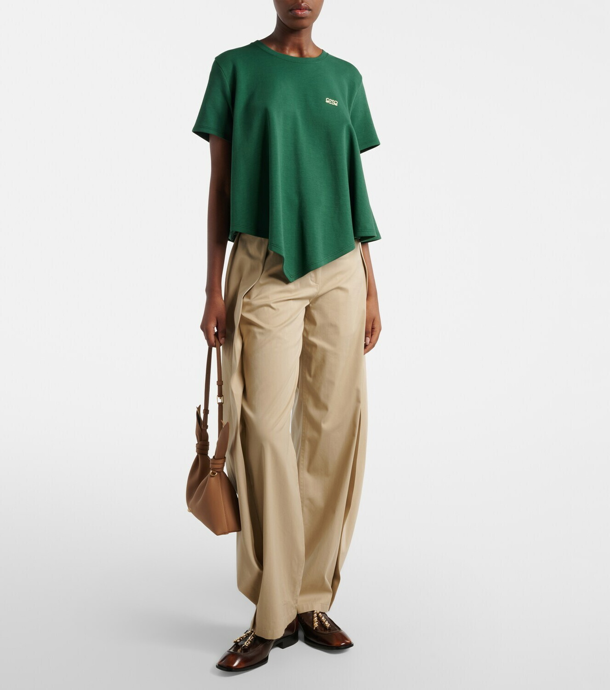 Loewe Scarf Mini leather shoulder bag