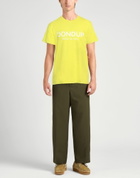 Dondup Mens T-shirt Lime in Green