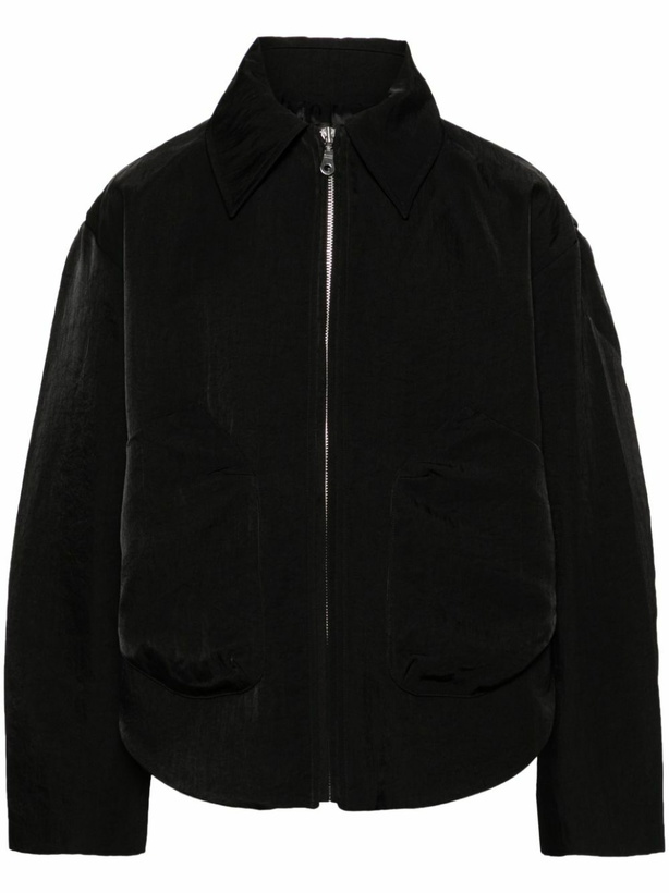 Photo: Bianca Saunders Black Larent Twill Bomber Jacket