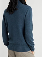 Altea - Cashmere, Mohair and Wool-Blend Rollneck Sweater - Blue