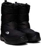 The North Face Black Nuptse Traction Boots
