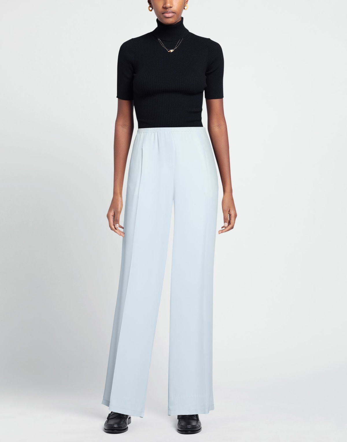 Jucca Womens Pants Sky in Blue
