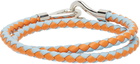 Marni Blue & Orange Double Wrap Bracelet