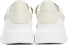 Alexander McQueen White Oversized Triple Strap Sneakers