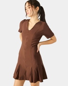 Steve Madden Marie Dress in Mocha