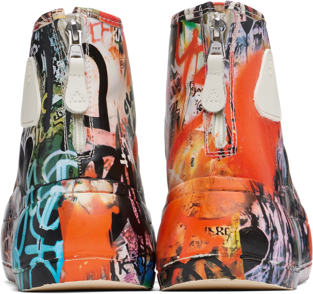 しらきなくる R13 Multicolor Kurt High Top Sneakers R13