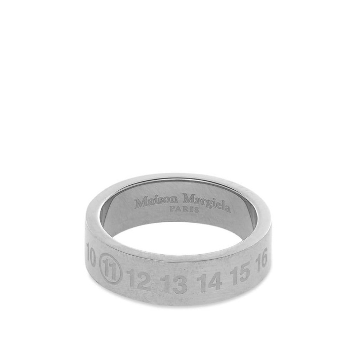 Photo: Maison Margiela 11 Number Logo Band Ring
