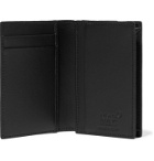 Montblanc - Woven Leather Business Cardholder and Key Fob Gift Set - Black