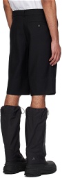 GR10K Black Three-Pocket Shorts