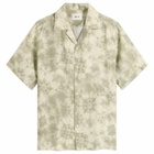 NN07 Men's Julio Printed Vacation Shirt in Green Print