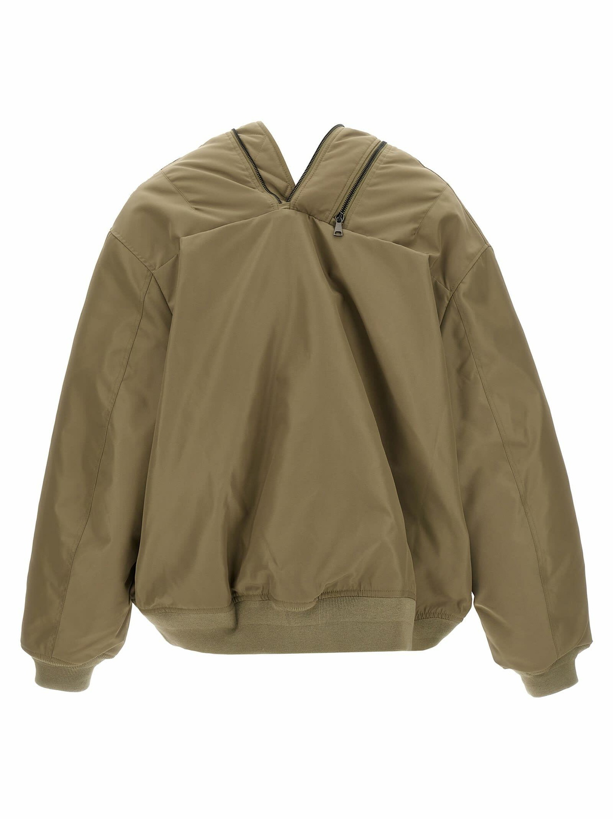 Y/Project double Zip Pinched Logo Jacket