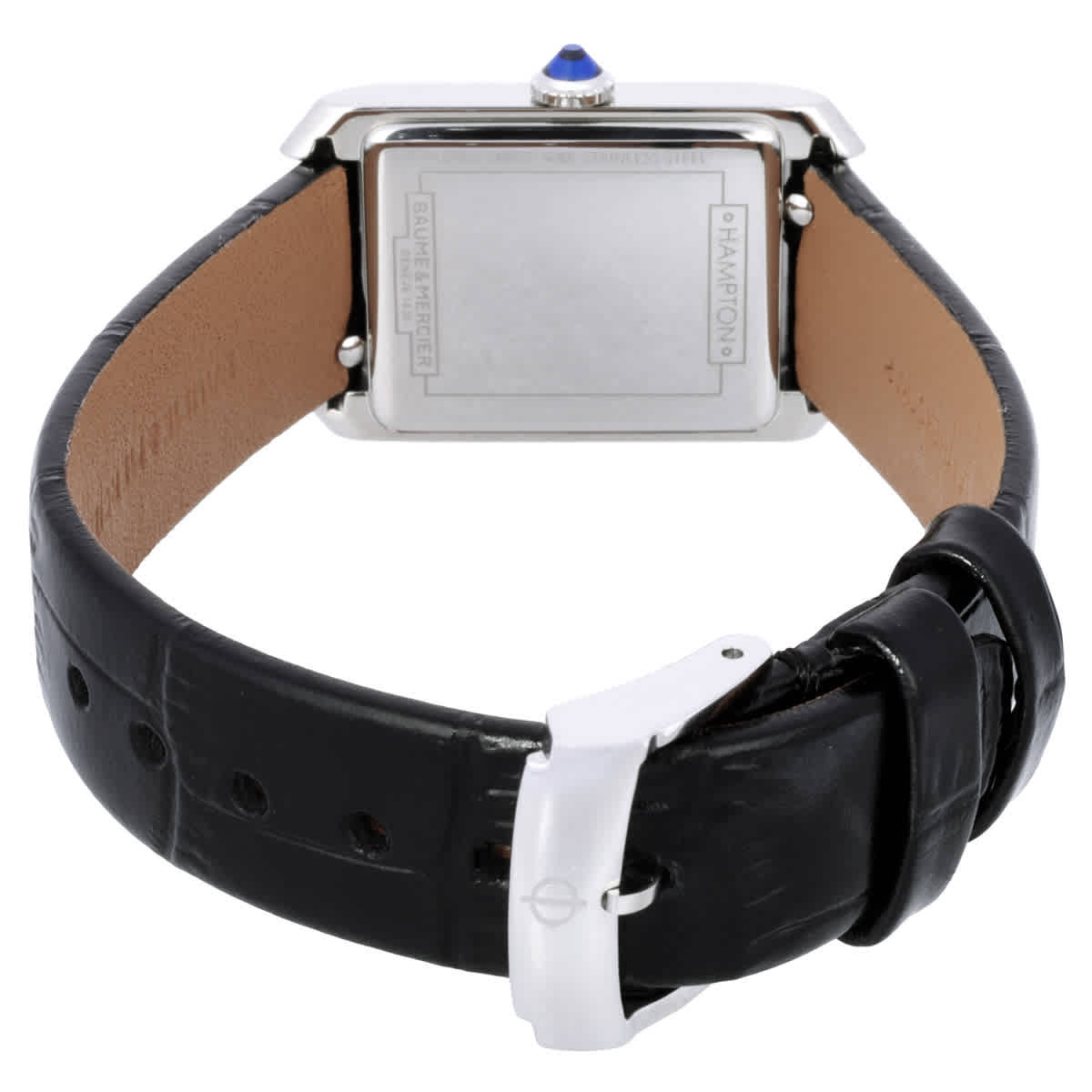Baume et Mercier Hampton Quartz White Dial Ladies Watch 10795