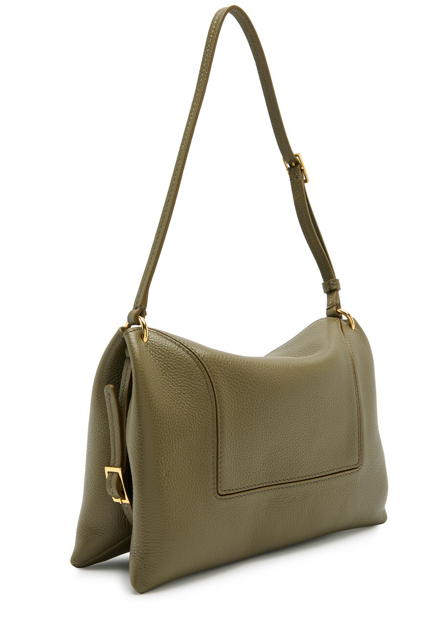 Wandler Penelope Slouch Leather Cross-body bag - Olive - One Size