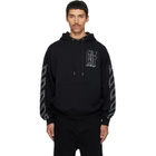 Off-White Black Big Double Arrow Skate Hoodie