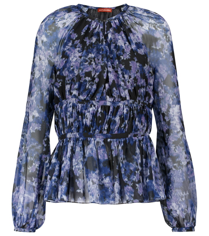 Photo: Altuzarra - Therese printed blouse