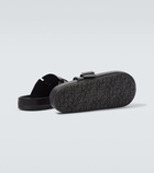Loewe Ease Buckle leather clogs