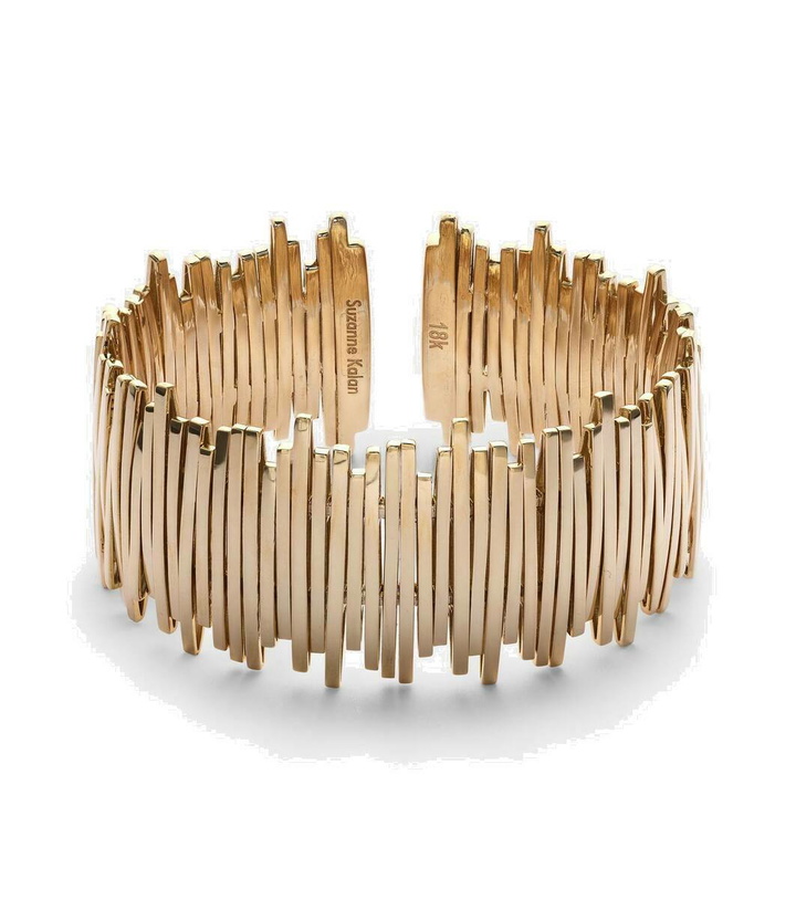 Photo: Suzanne Kalan Jagged 18kt gold bangle