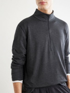 Lululemon - Slim-Fit Recycled Stretch-Jersey Half-Zip Sweatshirt - Gray