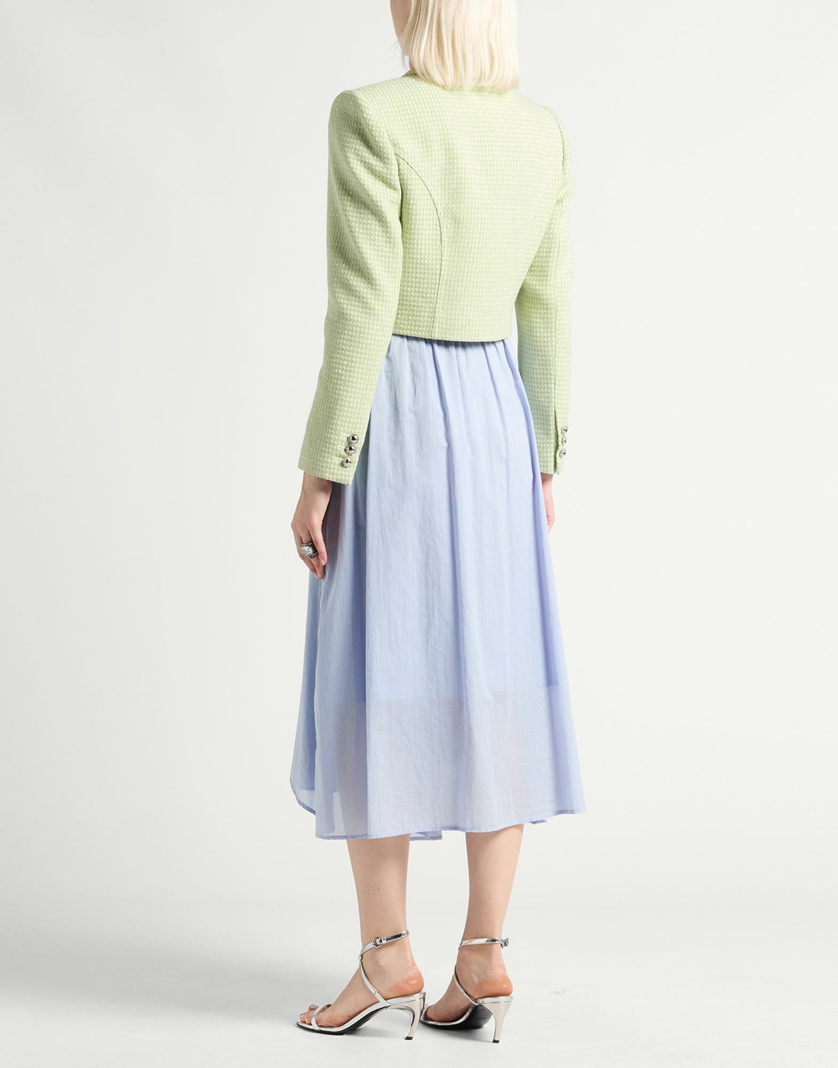 Alessandra Rich Womens Blazer Light in Green
