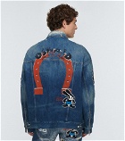 Givenchy - x Disney® printed and appliquéd denim jacket