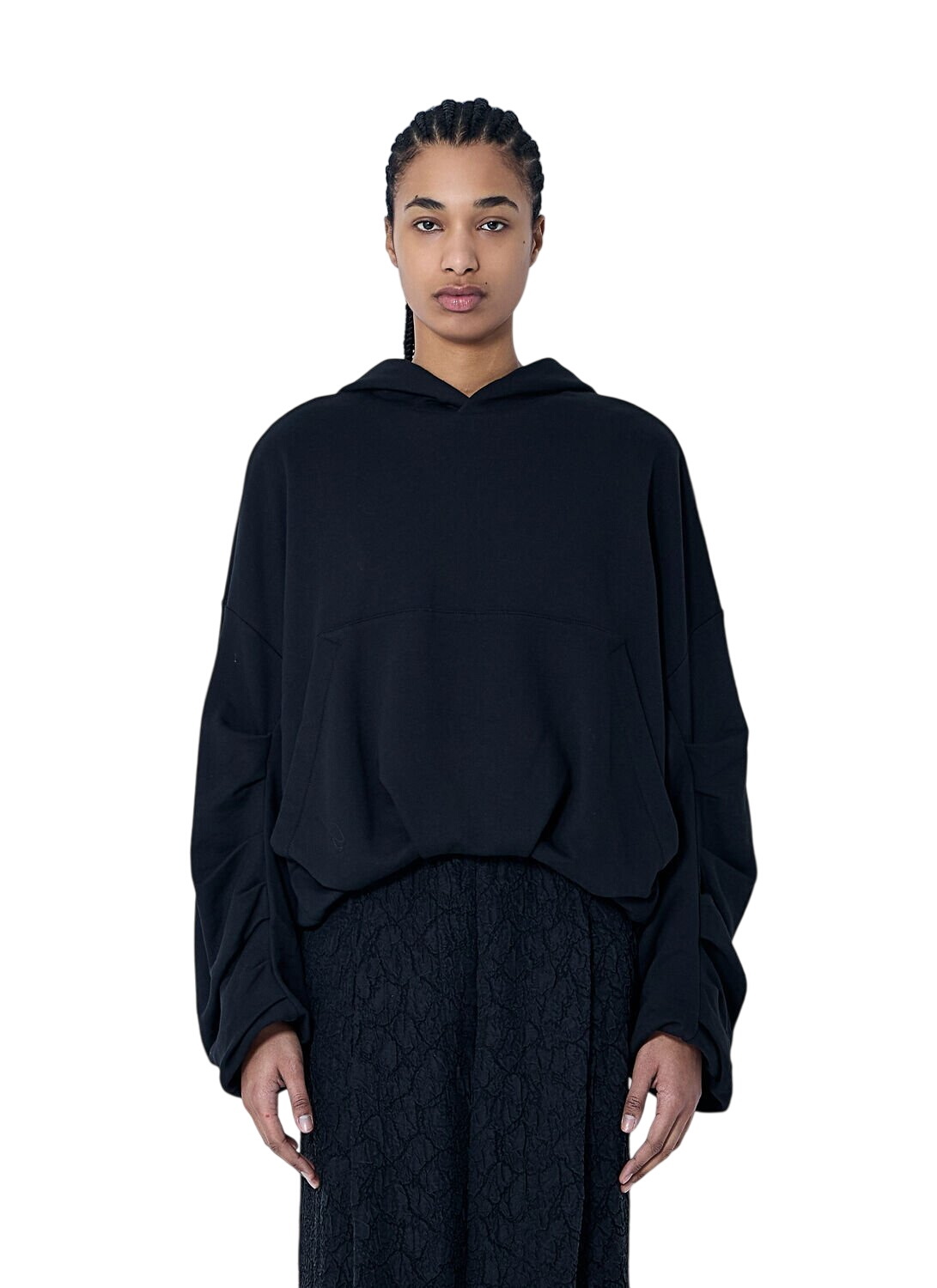 Dries Van Noten Purple Dip-Dyed Rose Sweatshirt Dries Van Noten