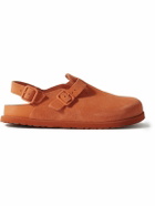 Birkenstock - Tokio VL Cazador Suede Clogs - Orange