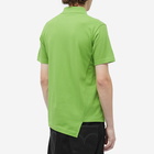 Comme des Garçons SHIRT Men's x Lacoste Asymmetric Polo Shirt in Green