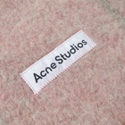 Acne Studios Men's Vally Solid Scarf in Dusty Pink
