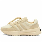 Adidas x Fear of God Los Angeles Sneakers in Pale Yellow
