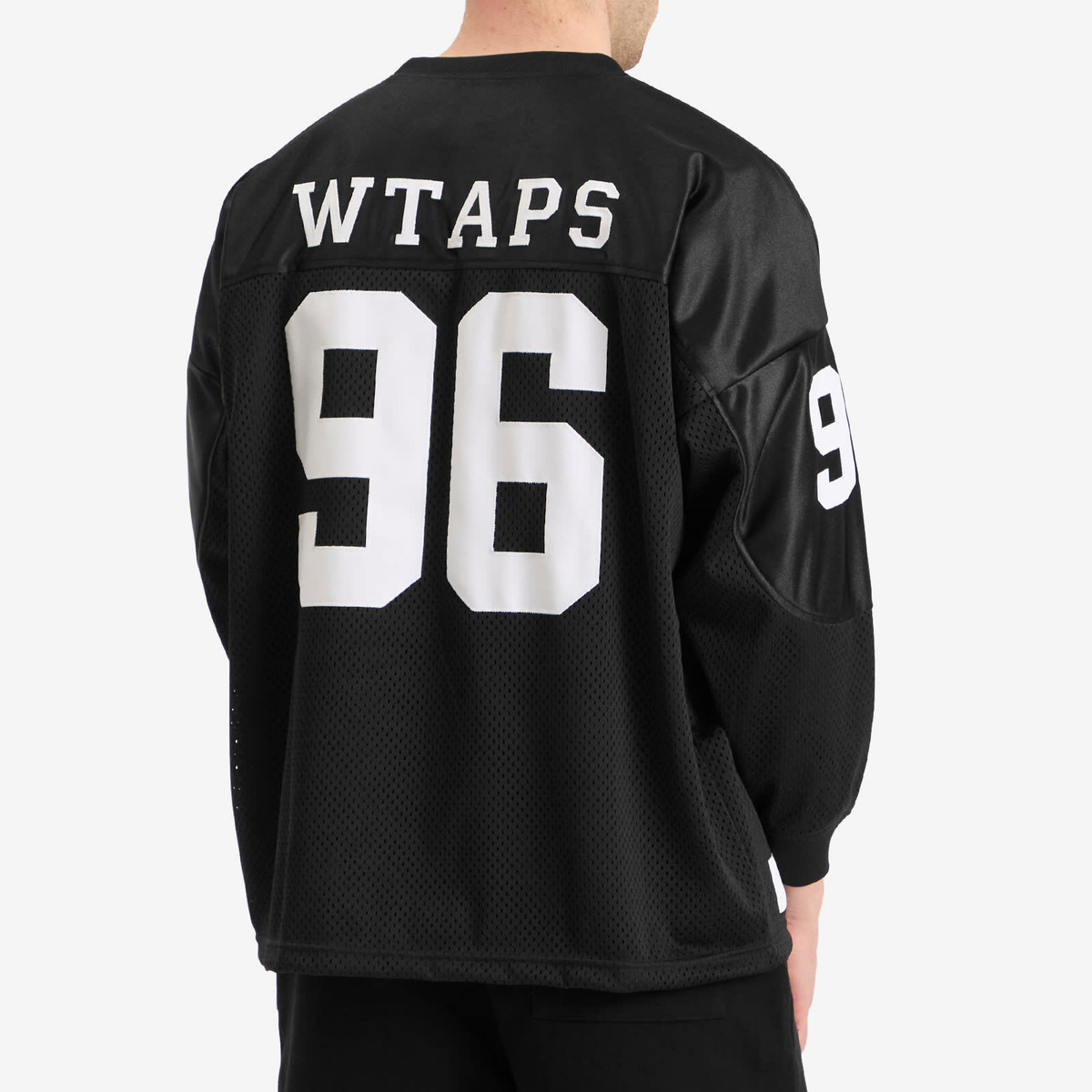WTAPS Men's Hockey Jersey in Black WTAPS