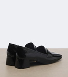 Prada Patent leather loafer pumps