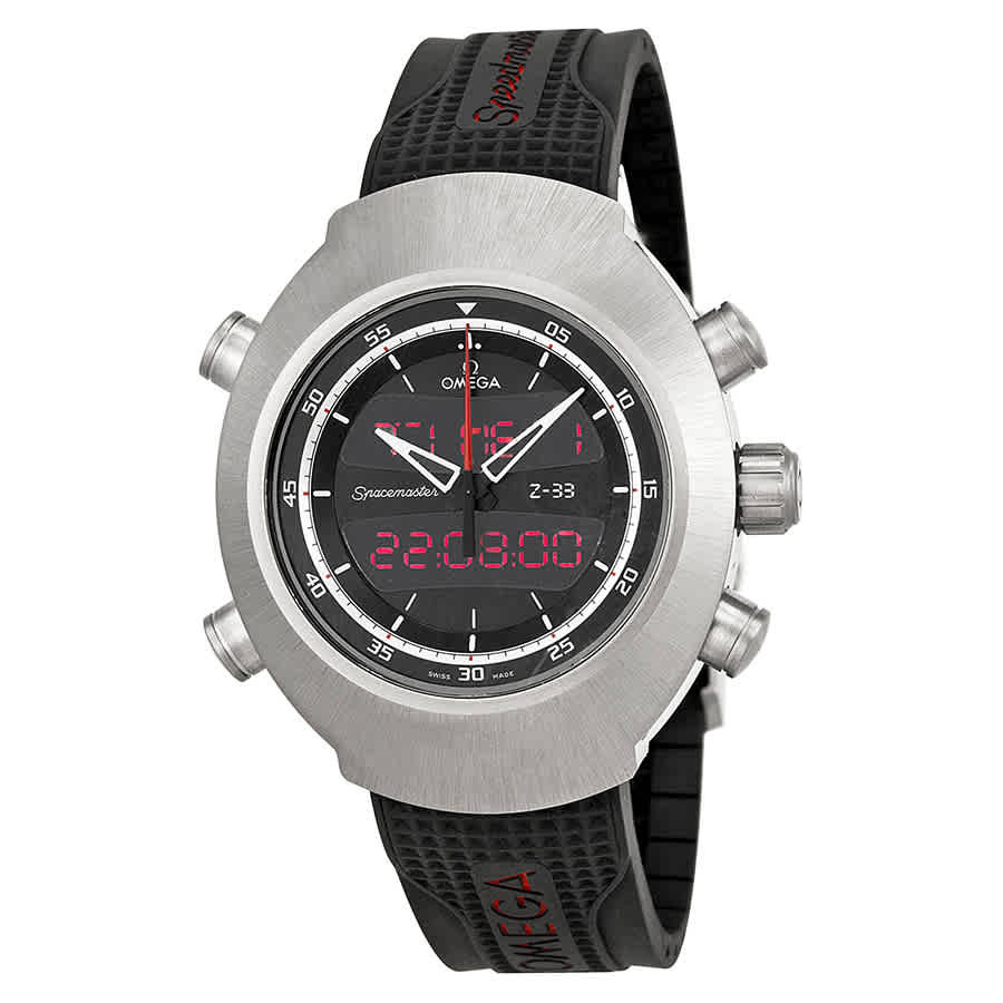 Omega Spacemaster Z-33 Chronograph Digital Mens Watch 32592437901001