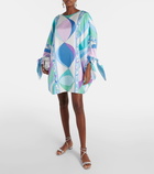 Pucci Pesci silk twill kaftan