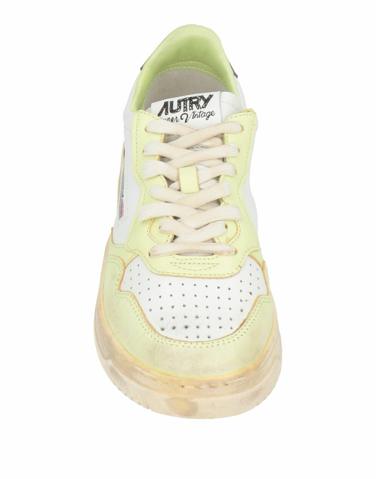 Autry Womens Sneakers Lime in Green