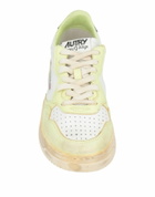 Autry Womens Sneakers Lime in Green
