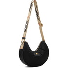Burberry Black Horseshoe Crossbody Bag