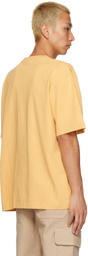 Jacquemus Yellow 'Le T-Shirt Raphia' T-Shirt
