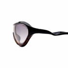 Le Specs x No Problemo Iris Sunglasses in Black/Tort/Smoke Grad 