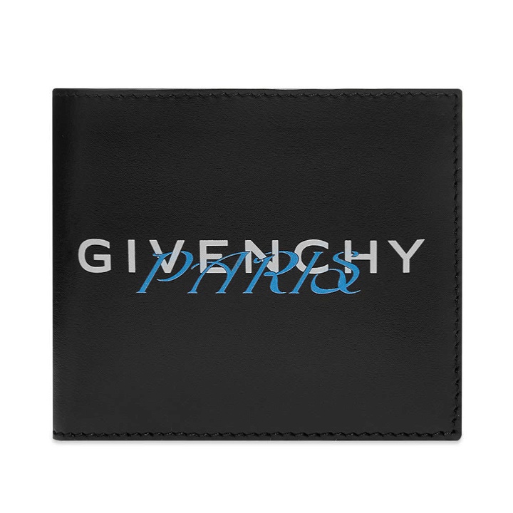 Photo: Givenchy Metallic Logo Billfold Wallet
