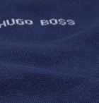 Hugo Boss - Three-Pack Stretch Cotton-Blend Socks - Blue
