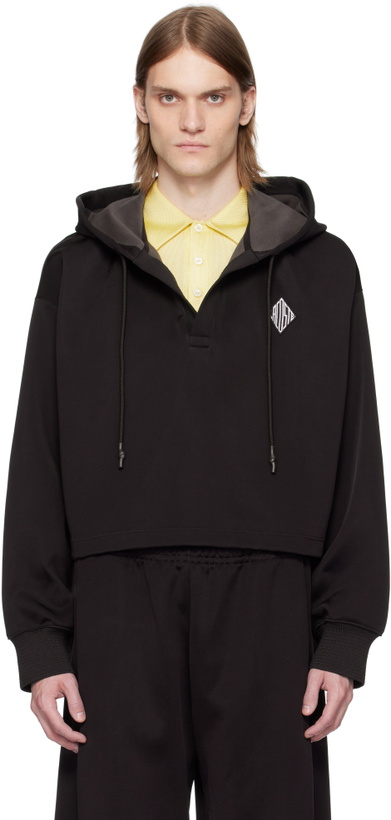 Photo: Lacoste Brown Runway Oversized Hoodie