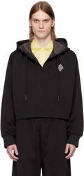 Lacoste Brown Runway Oversized Hoodie