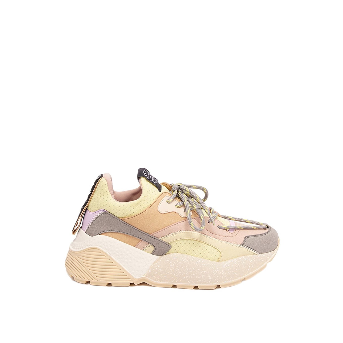 Stella McCartney Pink Canvas High Top Sneakers Stella McCartney